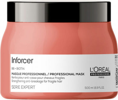 L'Oreal Professionnel Serie Expert B6 + Bioten Inforcer Μάσκα Μαλλιών για Ενυδάτωση 500ml