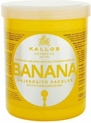 Kallos Μάσκα Μαλλιών Banana Fortifying για Ενυδάτωση 1000ml