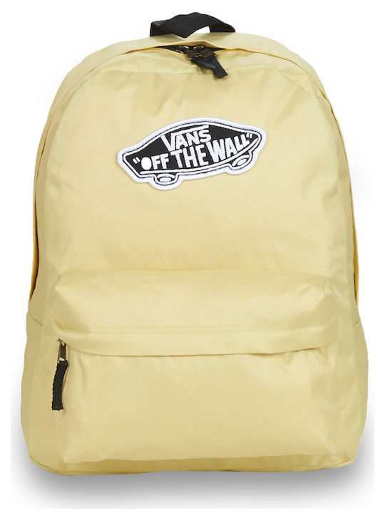 Vans Realm School Bag Backpack Junior High-High School in Yellow color