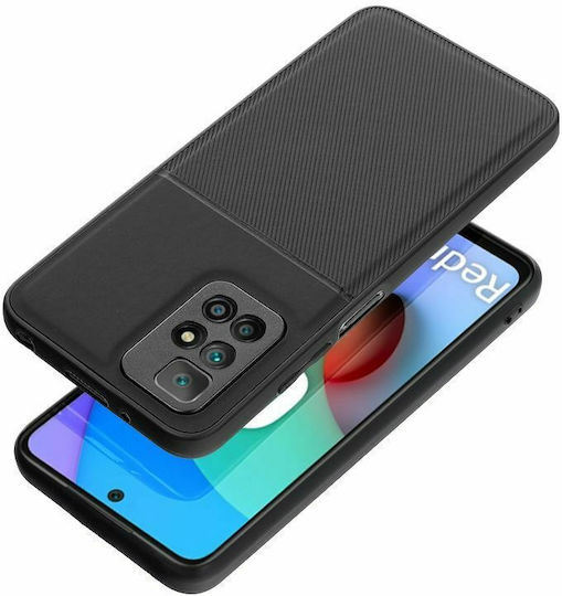 Forcell Noble Back Cover Σιλικόνης Μαύρο (Redmi 10 / 10 2022)