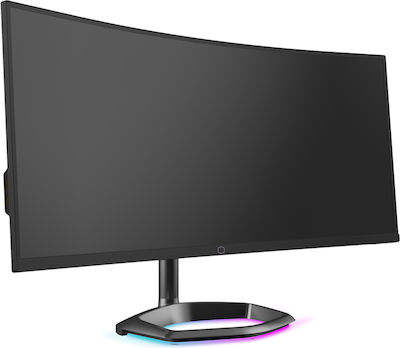 CoolerMaster GM34-CWQ ARGB Ultrawide VA HDR Curved Gaming Monitor 34" QHD 3440x1440 144Hz