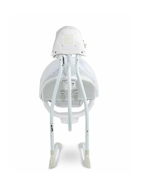 Caretero Electric Baby Relax Swing Raffi with Music Grey for Child up to 12kg