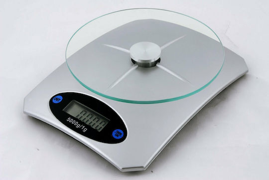 Imperial Digital Kitchen Scale up to 5kg Silver