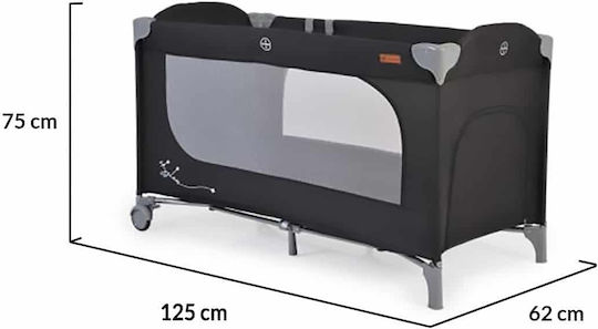 Cangaroo Skyglow Παρκοκρέβατο 2 Επιπέδων με Στρώμα Mint 125x62cm