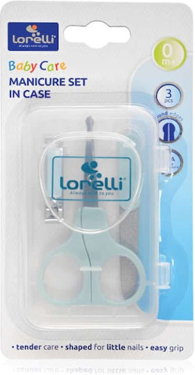 Lorelli Baby Nail Care Set Blue 3 Pieces