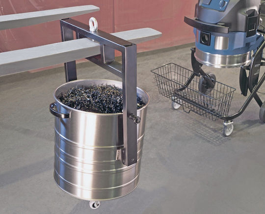 Nilfisk Attix 965-21 SD XC Nass-Trocken Staubsauger 1200W mit Edelstahl Behälter 50lt Blau
