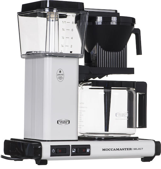 Moccamaster KBG 741 Select Filter Coffee Machine 1520W Off-White