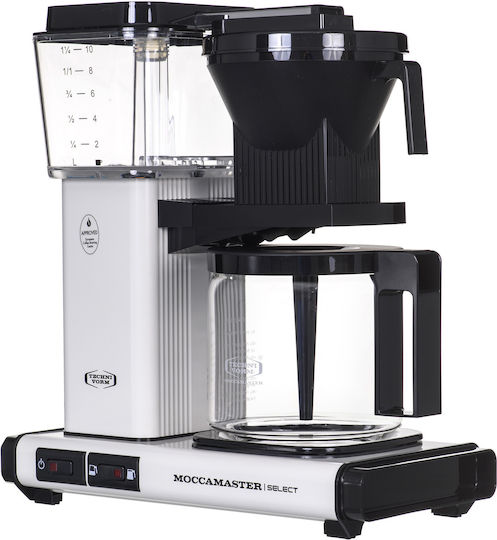 Moccamaster KBG 741 Select Filter Coffee Machine 1520W Off-White