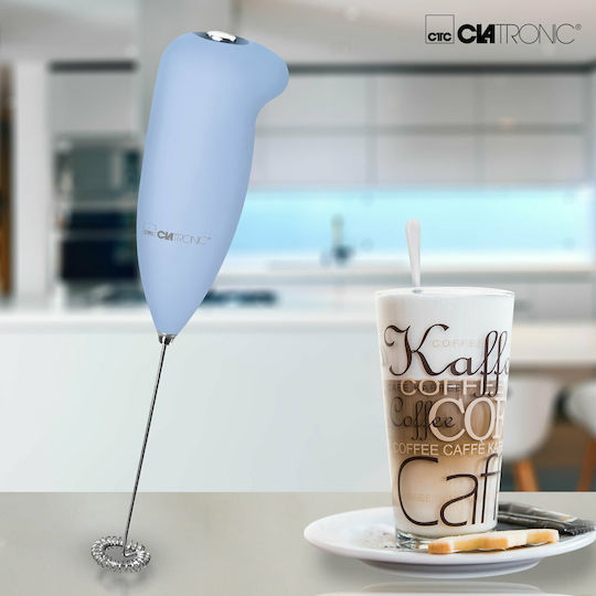 Clatronic MS 3089 Spumieră de cafea Baterie de mână Blue