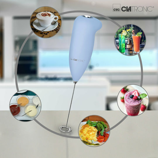 Clatronic MS 3089 Spumieră de cafea Baterie de mână Blue