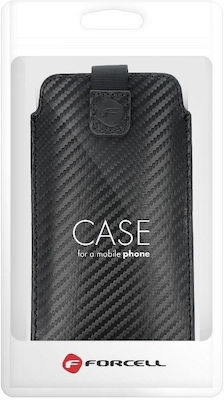 Forcell Pocket Carbon Case Size 17 Sock & Pouch Μαύρο