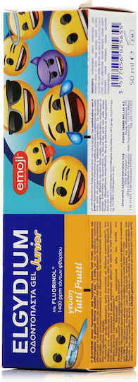 Elgydium Emoji Children's Toothpaste for 7+ Years with Tutti-Fruti Flavor 50ml