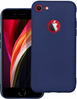 Forcell Soft Silicone Back Cover Blue (iPhone 8/7)