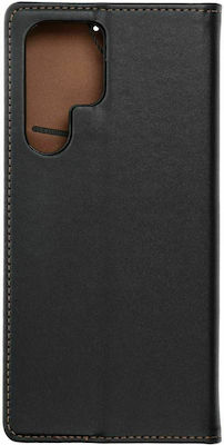 Forcell Smart Pro Book Δερμάτινο Μαύρο (Galaxy S22 Ultra 5G)