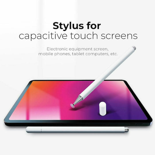 Capacitive Touch Stylus in White color