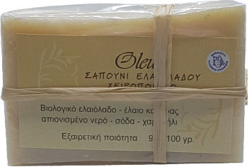 Oleum Oleum Handgefertigtes Olivenöl und Kamille Seifenriegel 100gr