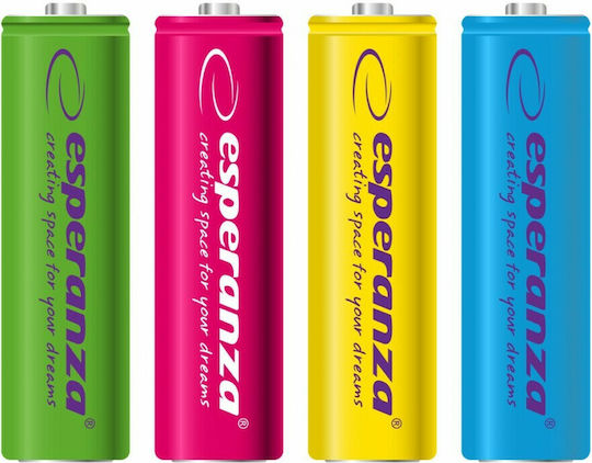 Esperanza EZA108 Επαναφορτιζόμενες Μπαταρίες AA Ni-MH 2000mAh 1.2V 4τμχ