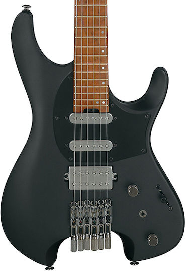 Ibanez Q54 Electric Guitar with HHS Pickup Configuration Black Flat with Case