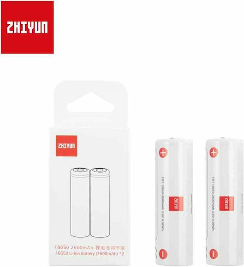 Zhiyun 18650 Lithium Battery 2600mAh for Weebill / Weebill S / Crane 3 (2τμχ)