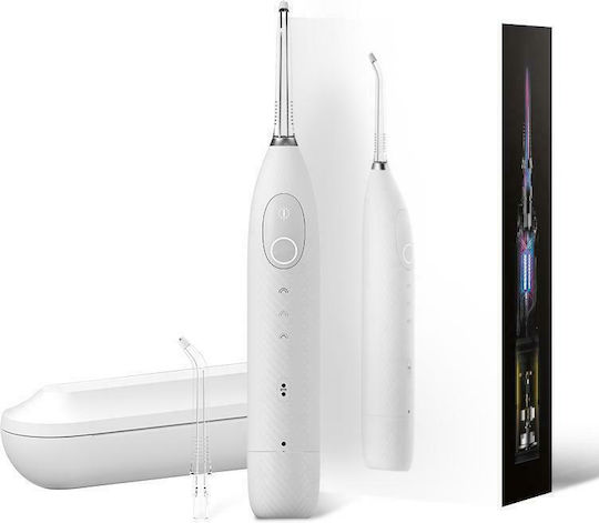 OClean W1 Smart Oral Irrigator White Water Flosser με Θήκη Ταξιδίου Λευκό