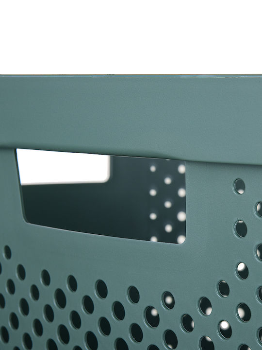 Curver 245808 Καλάθι Απλύτων Πλαστικό 40lt 59x39x27cm Πράσινο