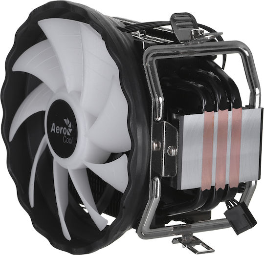 Aerocool AEROPGSRAVE3-FRGB-4P Ψύκτρα Επεξεργαστή για Socket AM4/115x/1700 με RGB Φωτισμό