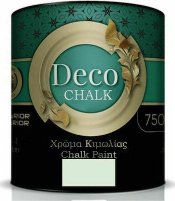 Pellachrom Deco Chalk Paint Colour Chalk B05 Όνυξ Μαύρο 750ml