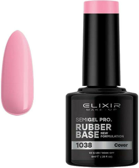 Elixir Semigel Pro 1038 Grundierung für Gel-Nagellacke Gummi 8ml 1038