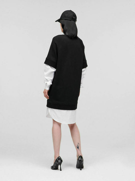 Karl Lagerfeld Mini Dress Black