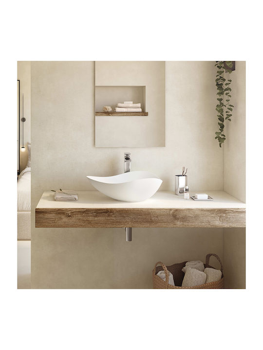 Roca Ohtake Vessel Sink Porcelain 54x37.5x18.5cm White Mat