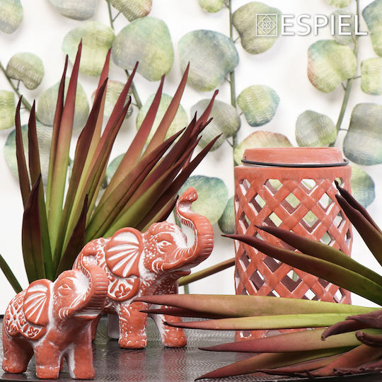 Espiel Decorative Elephant made of Ceramic 15x7x13cm 1pcs