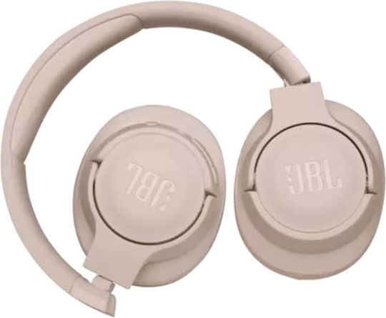 JBL Tune 710BT Căști Audio Wireless Bluetooth Over Ear cu 50 Ore Autonomie Bej