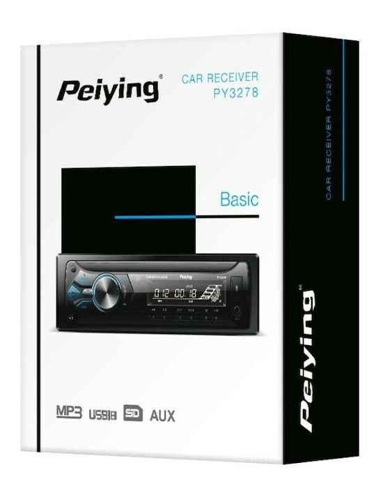 Peiying Ηχοσύστημα Αυτοκινήτου 1DIN (Bluetooth/USB)