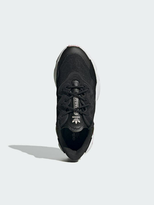 Ozweego Pentru Femei Adidași Chunky Core Negru / Roz Deschis