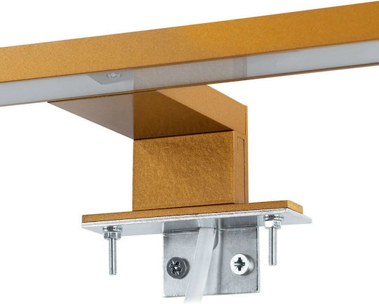 GloboStar Nina Modern Leuchte Badezimmer mit Integrierter LED und Neutralweißes Licht Kupfer 60x4cm