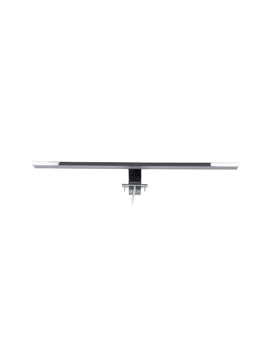 GloboStar Nina Modern Lamp Bathroom with Integrated LED and Natural White Light Silver 60x4cm