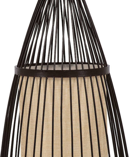GloboStar Azores Vintage Lampa de podea Î90xL30cm. cu Soclu pentru Bec E27 Maro