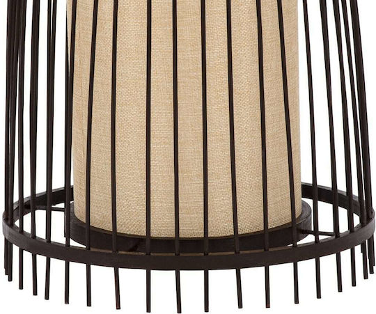 GloboStar Azores Vintage Lampa de podea Î90xL30cm. cu Soclu pentru Bec E27 Maro