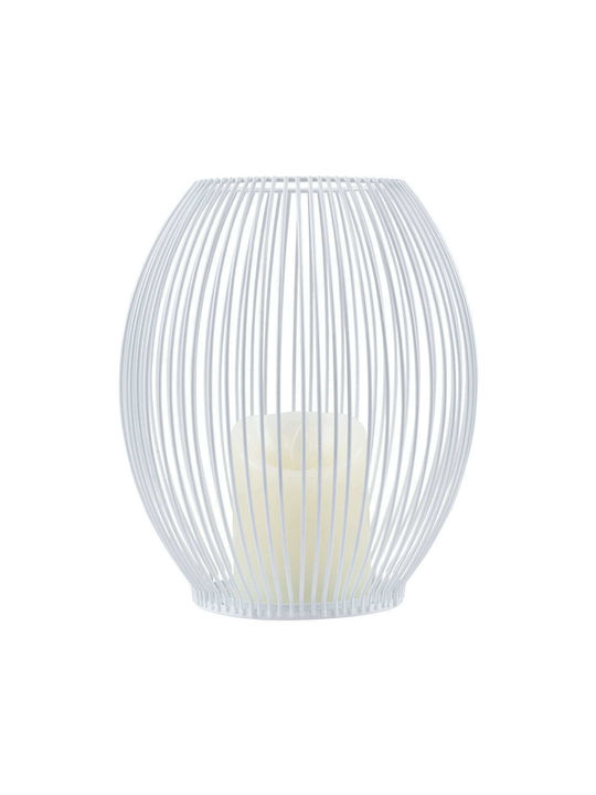 GloboStar Candle Decorative Lamp Wax Polish White