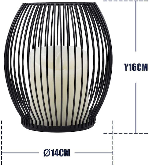 GloboStar Candle Decorative Lamp Wax Polish White