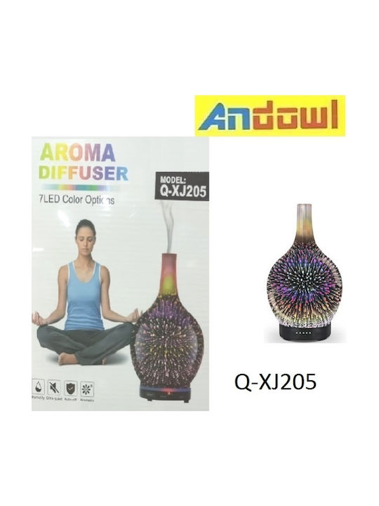 Led Aromatherapy Diffuser Multicolour 120ml Q-XJ205