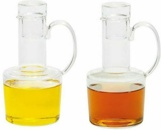 Andrea House Set de Ulei și Oțet Sticlă cu Flux 180ml