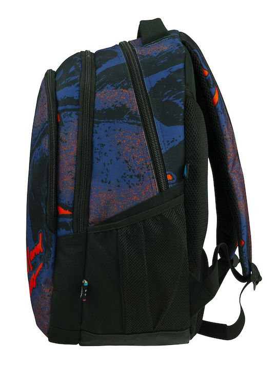 Back Me Up Maui Night Shark School Bag Backpack Elementary, Elementary Multicolored