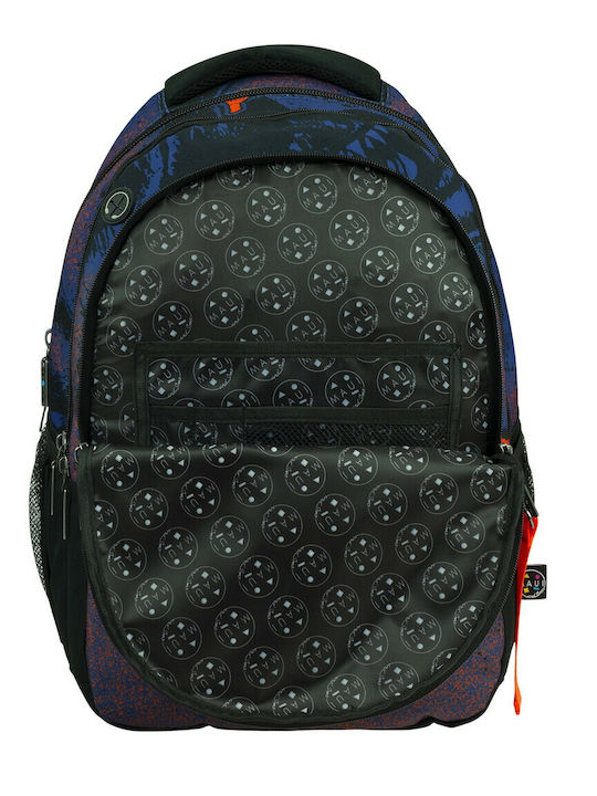 Maui & Sons School Bag Backpack Elementary, Elementary Multicolour with Water Bottle Holder