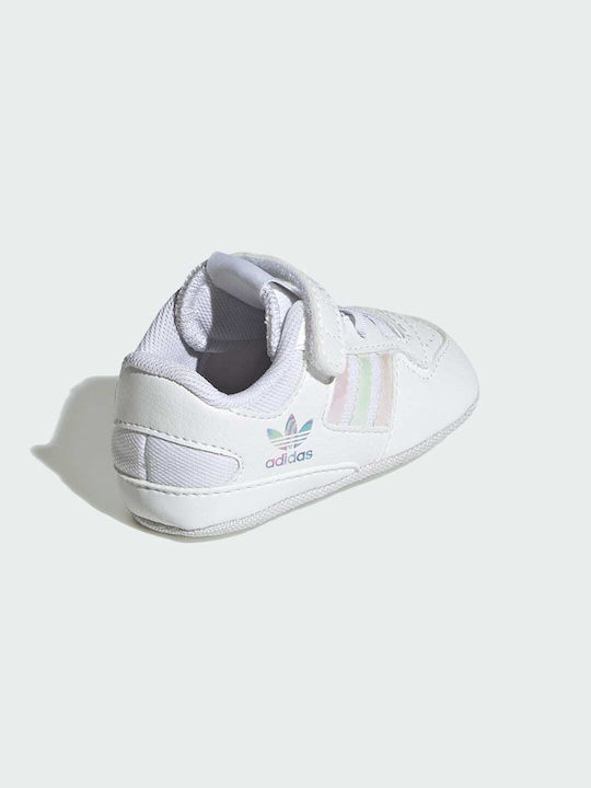 adidas Soft Sole Baby Sneakers White Forum Low