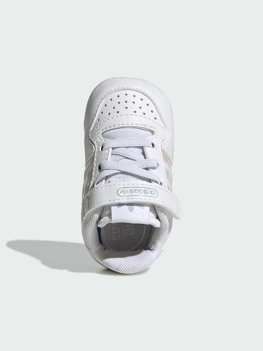 adidas Soft Sole Baby Sneakers White Forum Low