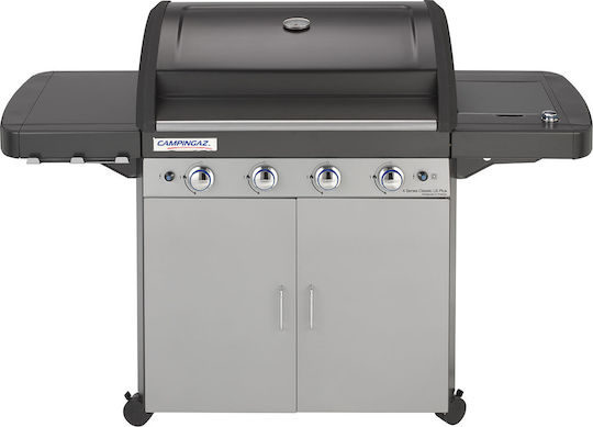 Campingaz 4 Series Classic LS Plus Gasgrill Rost 78cmx45cmcm mit 4 cm 12.8kW und Seitenbrenner