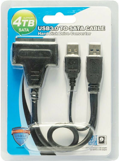 018295 USB 3.0 auf SATA-Adapter Schwarz