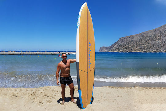 Aquacenter Aqua Pro Sup 11.6 Bamboo Σανίδα SUP με Μήκος 3.5m Πολύχρωμη
