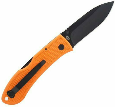 Ka-Bar Dozier Hunter Knife Orange Total Length 18.4pcs with Blade made of Stainless Steel 7.6pcs Thickness 3mm